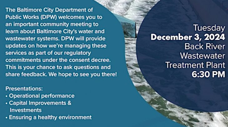 Wastewater Treatment Plant Consent Decree Meeting 12/3